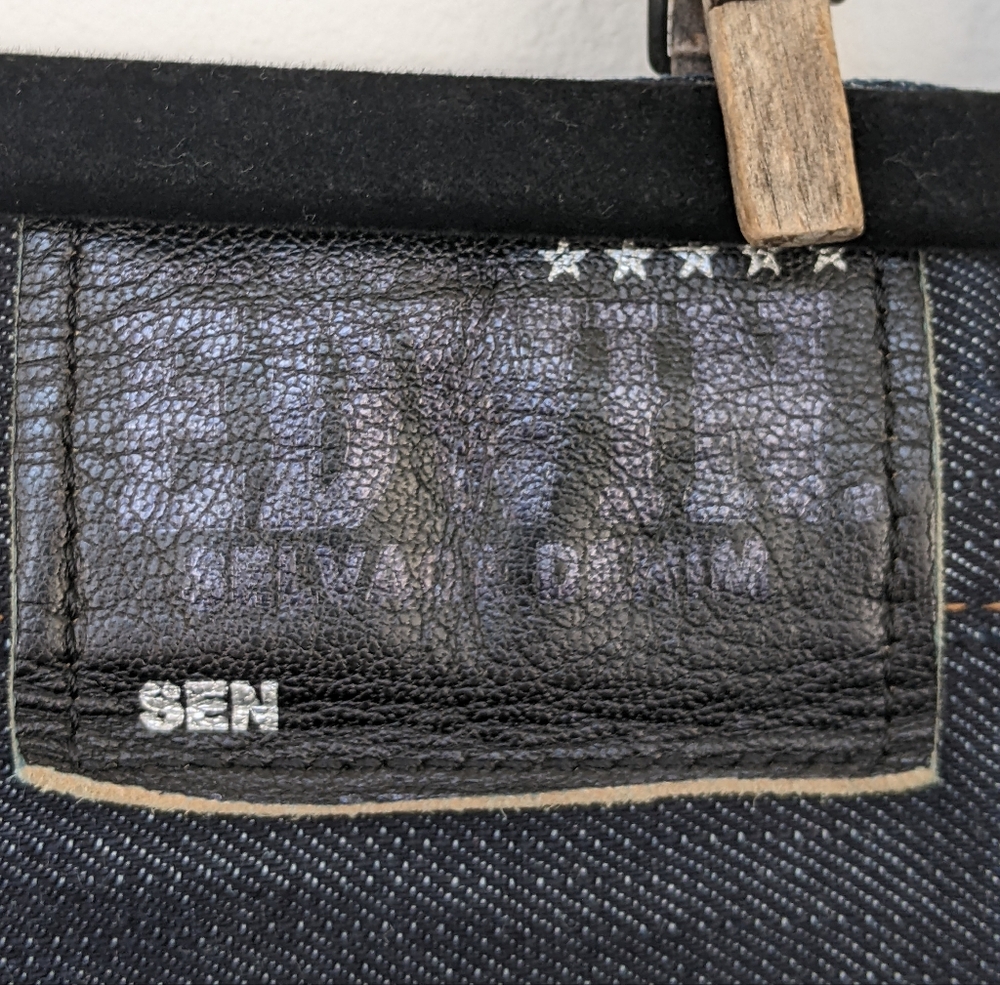 Edwin Indigo Japanese Selvedge Slim Denim Jeans 33x33 - Picture 2 of 8